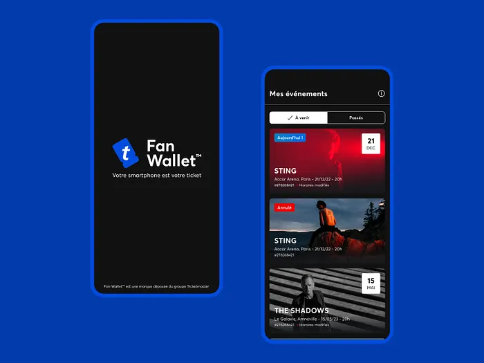 Application Fan Wallet Ticketmaster